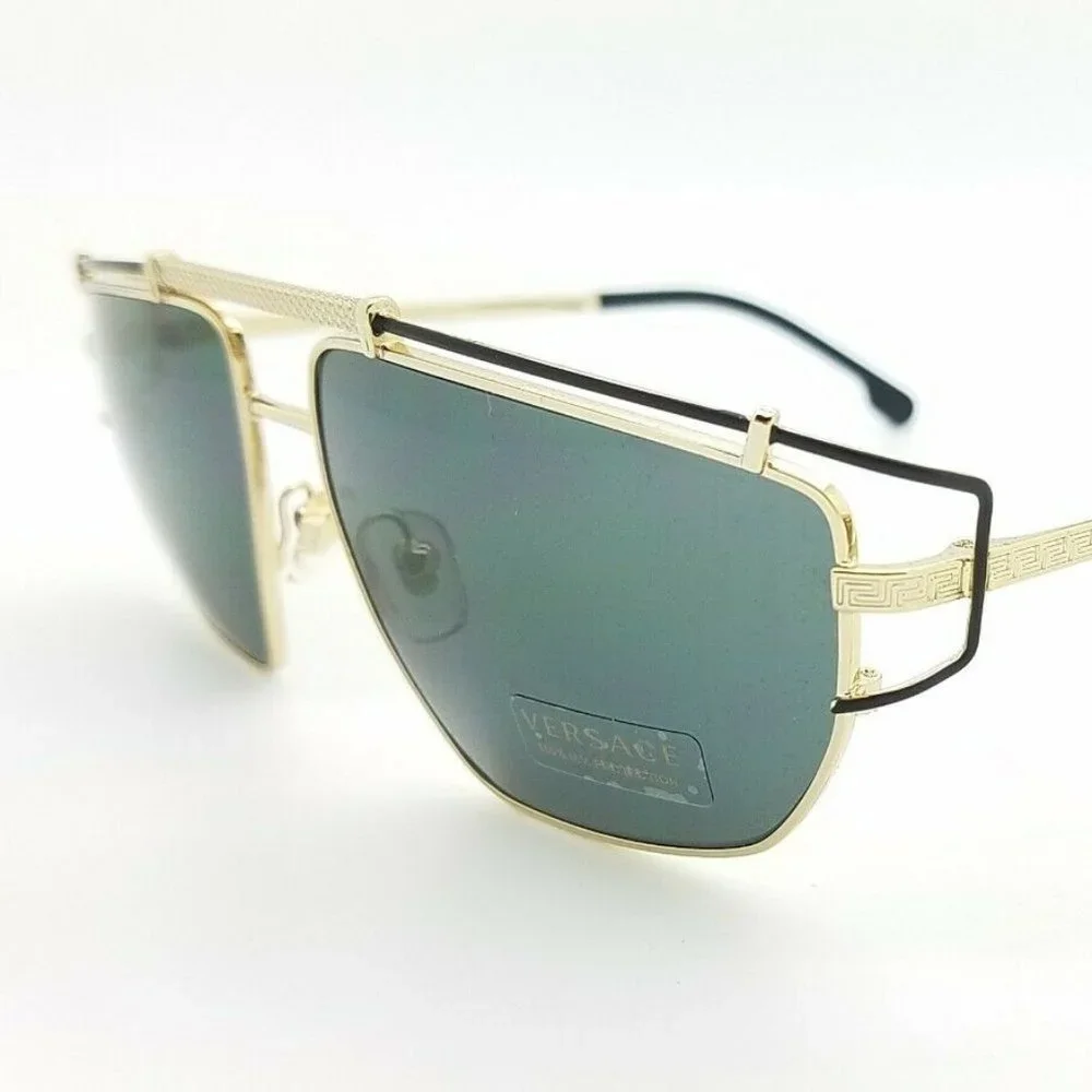 SALE! Versace Gold Premium 57mm Sunglasses!